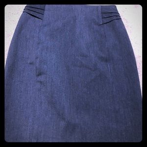 Charcoal gray skirt!